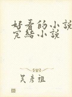 好看的小说推荐完结小说封面