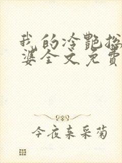 我的冷艳总裁老婆全文免费阅读封面