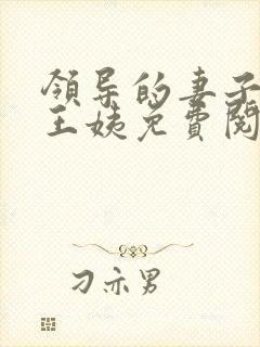 领导的妻子小说王姨免费阅读全文