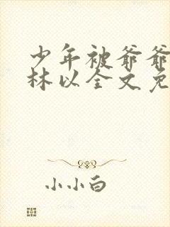 少年被爷爷疼爱林以全文免费阅读