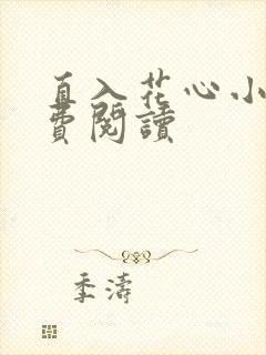 直入花心小说免费阅读