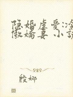 隐婚虐爱:冷爷傲娇妻 小说