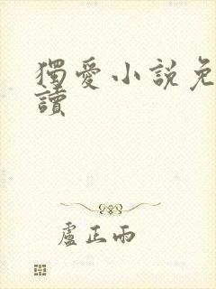 独爱小说免费阅读