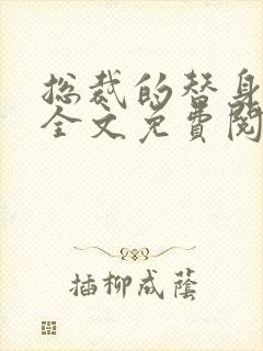 总裁的替身前妻全文免费阅读全文