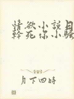 情欲小说日死你干死你小骚货