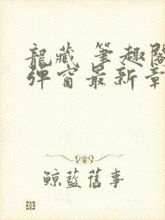 龙藏 笔趣阁无弹窗最新章节封面