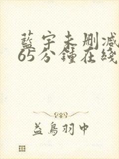 蓝宇未删减版165分钟在线播放封面