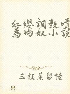 红缨调教喷水沦为肉奴小说