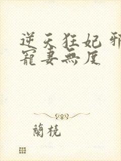 逆天狂妃 邪王宠妻无度