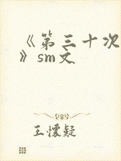 《第三十次调教》sm文