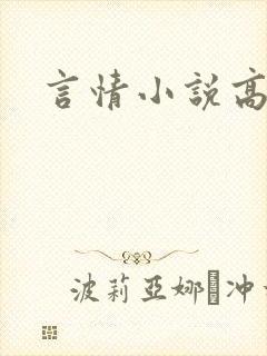 言情小说高h文