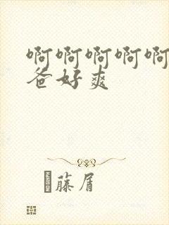 啊啊啊啊啊啊爸爸好爽封面