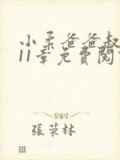 小柔爸爸叔叔第11章免费阅读封面