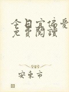 今日宜偏爱小说免费阅读