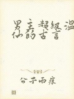 男主超级温柔谪仙的古言