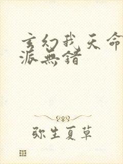 玄幻我天命大反派无错封面