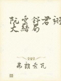 阮云舒君翊小说大结局封面