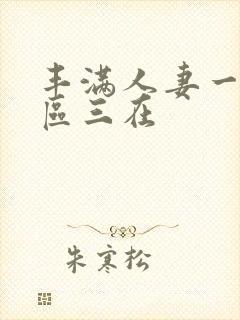 丰满人妻一区二区三在封面