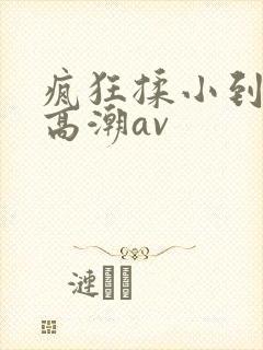 疯狂揉小到失禁高潮av