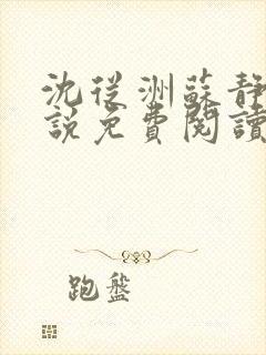 沈从洲苏静初小说免费阅读最新章节