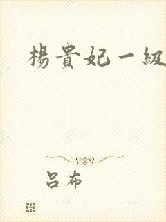 杨贵妃一级淫片