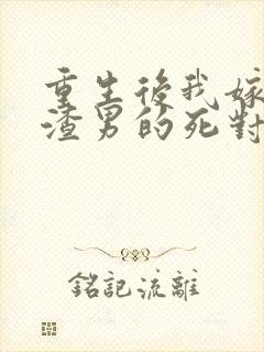 重生后我嫁给了渣男的死对头角色