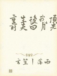 重生后我顶替了前夫白月光于一凡结局封面