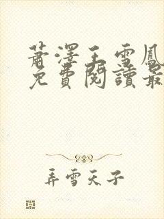 萧泽王雪凤小说免费阅读最新章节