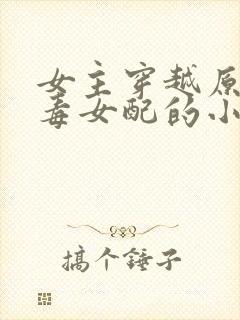 女主穿越原耽恶毒女配的小说