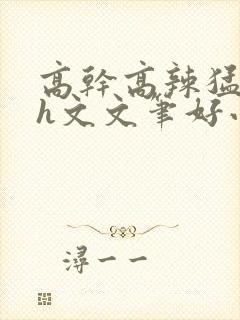 高干高辣猛高辣h文文笔好小说