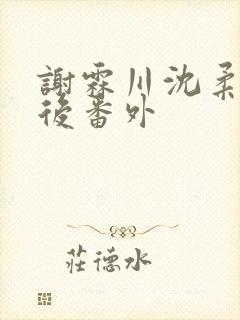 谢霖川沈柔结局后番外