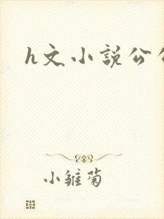 h文小说公公封面