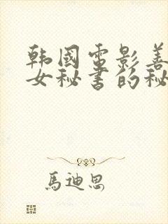 韩国电影善良的女秘书的秘密封面