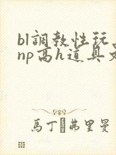 bl调教性玩具np高h道具文