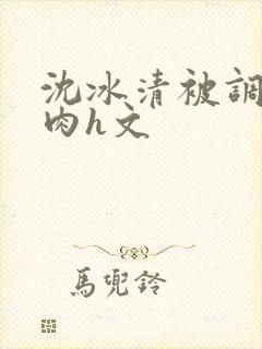 沈冰清被调教的肉h文