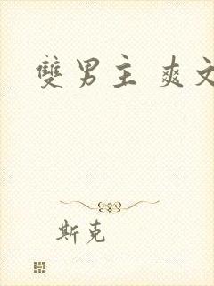 双男主 爽文封面