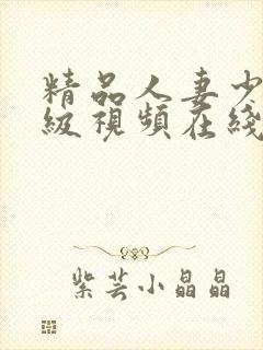 精品人妻少妇一级视频在线