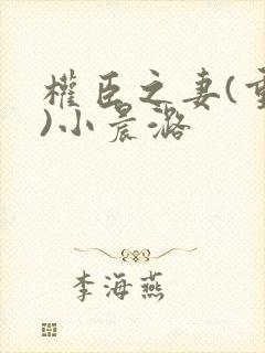 权臣之妻(重生)小晨潞封面