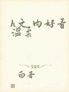 h文 肉好看 温柔