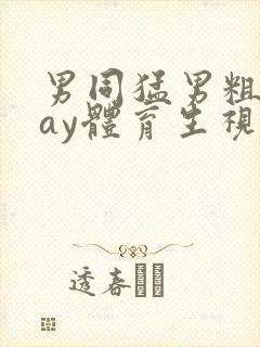 男同猛男粗口gay体育生视频网站