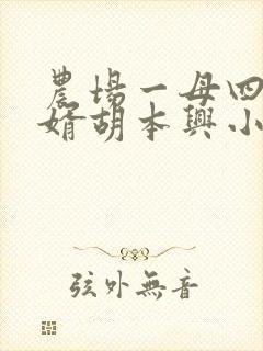 农场一母四女一婿胡本兴小说大学门