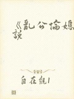 《乱公伦媳》小说封面