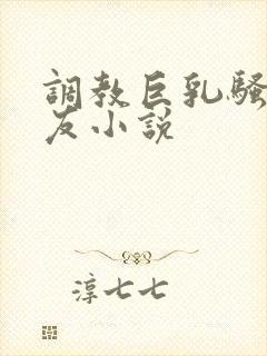 调教巨乳骚奶女友小说封面