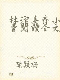 林洁秦齐小说免费阅读全文最新章节封面