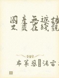 国产无遮挡又黄又爽在线观看逼