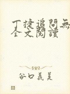 丁捷追问无删减全文阅读