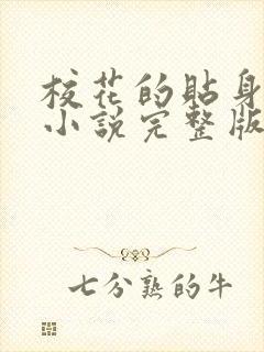 校花的贴身高手小说完整版在线阅读