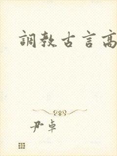 调教古言高h