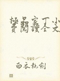 极品家丁小说免费阅读全文无删减