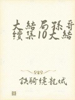 大结局孙哥金娜续集10大结局封面